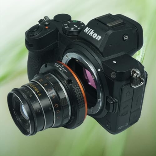 PHOLSY Adaptador de Montura de Lente Manual: Compatible con Lente Leica L39 M39 LTM a Cuerpo de Cámara Nikon Z miniatura 3