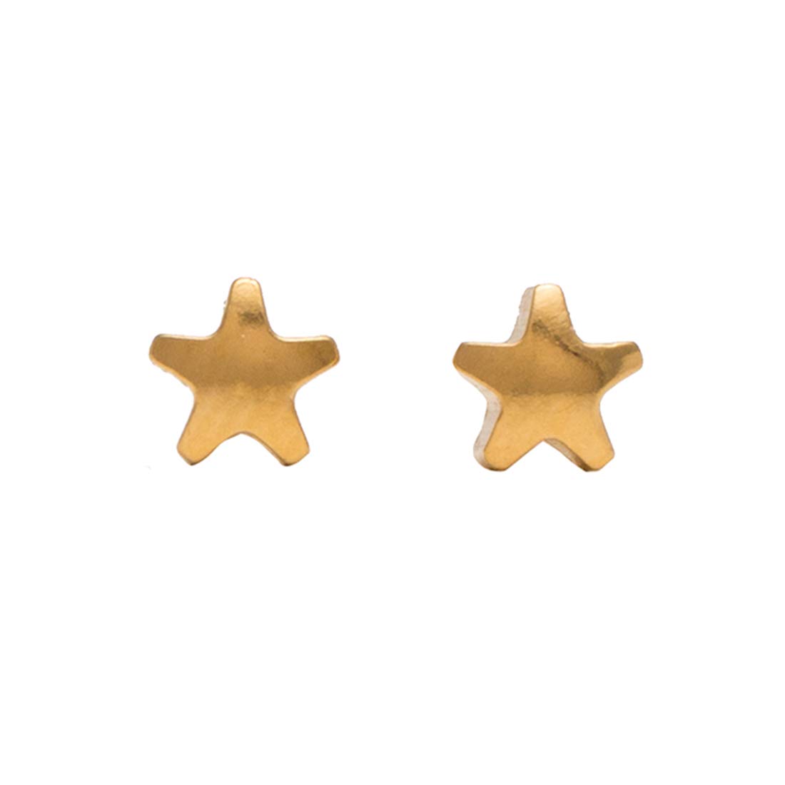STUDEX3MM Star 24K Pure Gold Plated Ear Studs | Hypoallergenic | Ideal for every day wear