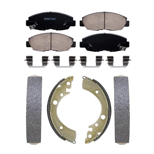 Image of Detroit Axle - 4pc Brake Kit for 1996-2005 Honda Civic