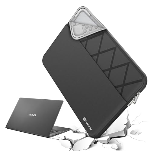 Image of Smatree Laptop Sleeve for 14 inch ASUS Zenbook 14 UX425 /UM425QA | Case with Accessory Pocket,Patented Shockproof Design (E464)