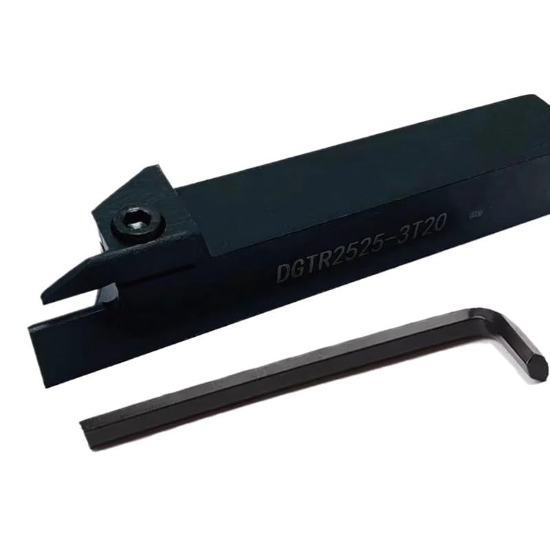 1PC DGTR2525 2T18 3T20 Slotting Turning Tool Holder 10PCS DGN 3003J DGN 2002J IC908 3mm 2mm Grooving Carbide Inserts Tool Set(NO Holder,DGN2002J IC908)
