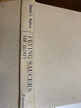 Hardcover Flying Saucers Top Secret Book
