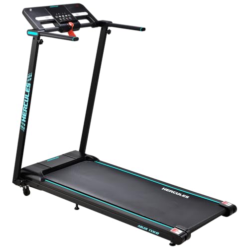 Hercules Fitness TXM10 Motorized Treadmill for Home use | Manual Incline |Bluetooth Speaker |Foldable Structure for Home Gym Cardio Machine (B0CNX8DVP8) Amazon Price History, Amazon Price Tracker