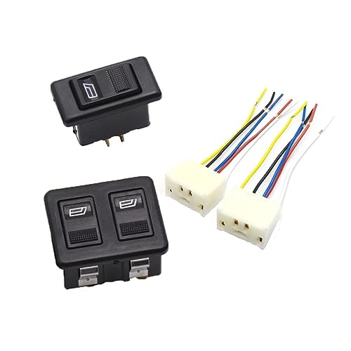 Interrupteurs de lève-vitre avec prise 5 broches pour réparer commande vitre électrique - 2