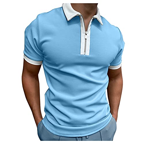 Polo Shirts for Men Big and Tall Classic Slim Fit Short Sleeve Casual Golf Halloween Polo Shirt