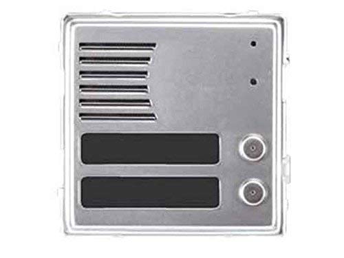  URMET 1145/22 - Modulo in alluminio per posto esterno con 2 puls
