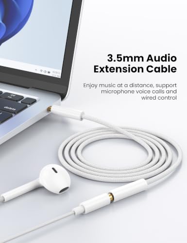 Adaptador de audio macho a hembra 3.5mm Fidioto con transmisión de alta fidelidad pura 2