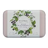 Mistral Classic Bar Soap, Wild Blackberry, 2 Bars