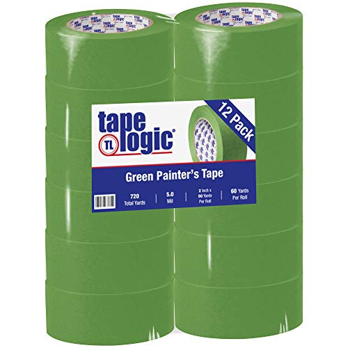 Ruban adhésif de peintre vert Logic T937320012pk bande de masquage large 51mm pour peinture