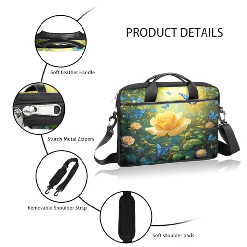 Bolso para portátil 15 pulgadas con correa ajustable miniatura 4