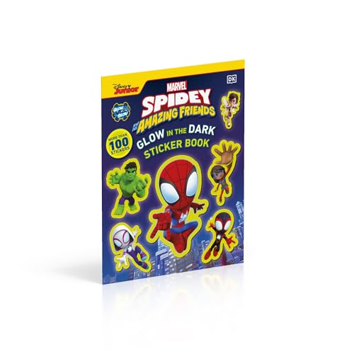 Image of Marvel Spidey and His Amazing Friends Glow in the Dark Sticker Book: With More Than 100 Stickers
