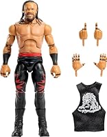 WWE Elite Action Figure & Accessories, Series #118, 6-inch Collectible Jacob Fatu with 25 Articulation Points & Swappable Hands