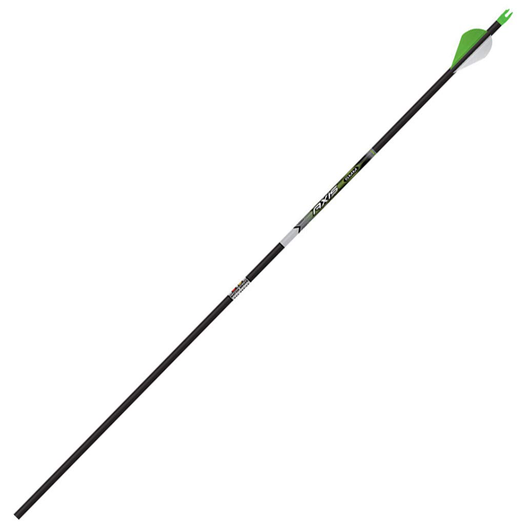 Easton Axis 5mm Carbon Arrows with HIT Inserts
