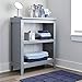 iDesign Facial Tissue Box Cover for Bathroom and Vanity Countertops The Cade Collection, 6.1