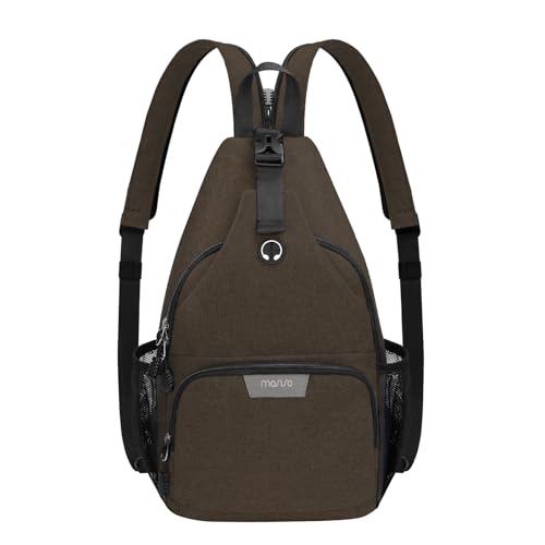 MOSISO Sling Backpack Travel Hiking Daypack, Crossbody Sling Bag