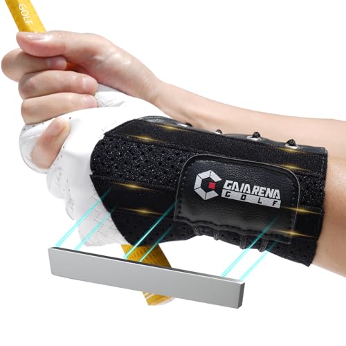GAIARENA Golf Wrist Brace Wrist Hinge Swing Aid, Efficient Golf Swing Training Equipment to Correct...