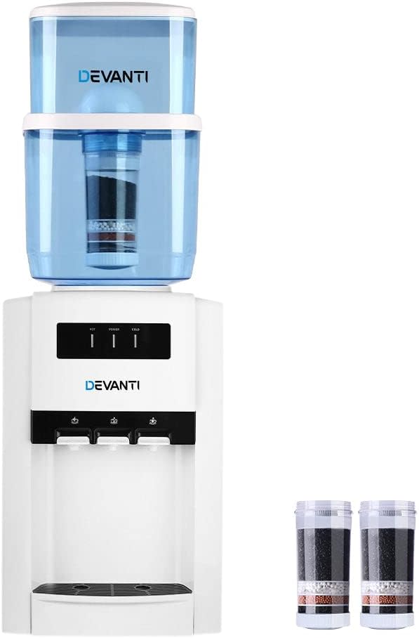 Devanti Water Dispenser Top Loading Cooler for Office Home Living Room
