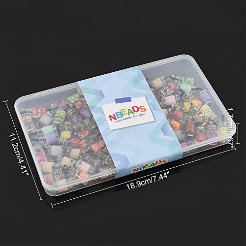 NBEADS 76 Pz Charms Bottiglia in Resina, Bere