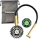Motorrad Reifendruckmesser 60 PSI, ATsafepro Mechanischer Reifendruckprüfer mit 90 Grad Winkelspannfutter flexibler Schlauch,analoger Luftdruckmesser für Autos, Motos, Fahrräder