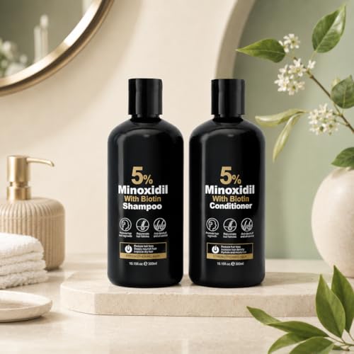 5% Minoxidil Shampoo and Conditioner Set for Hair - Image 3