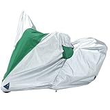 ヤマハ発動機(Yamaha) バイクカバー Fタイプ 立体裁断ぴったりフィット 破れにくい 国産 防水 厚手 Lサイズ Q5K-YSK-160-T02 防炎 盗難防止 前後が分かりやすい ロック対応 大型ベンチレーション付
