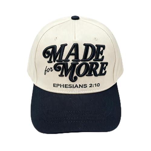 Image of Two-Toned Embroidered Lettering Dad Hat Original Classic Vintage Low Profile Baseball Cap Adjustable Plain Snapback