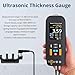 ALLmeter Ultrasonic Thickness Gauge - High-Precision Industrial Thickness Meter for Steel,Metal,Plastic,Glass | 0.039 to 11.81 inches | 2.8