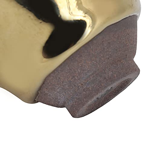 Tigela de chá de cerâmica Matcha pequena xícara de chá feita à mão, conjunto de chá para coleção dom