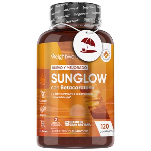 Sunglow Betacaroteno Complex 120 Comprimidos