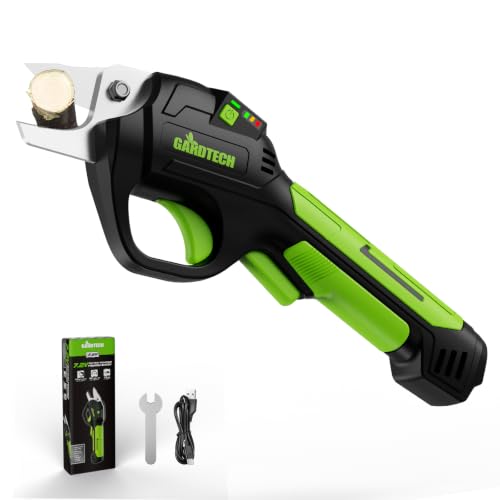 Image of GARDTECH Electric Pruning Shears Cordless, 1.5lbs Lightweight Battery Powered Pruning Shears for Gardening,Rechargeable Electric Pruner, 0.6in Garden Pruners Handheld for Rose and Shrub Trimming