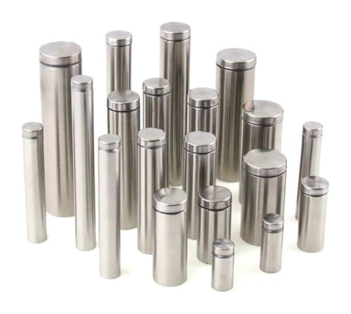 Vis d'entretoise en acrylique抗 rouille fixation panneau verre acier inoxydable