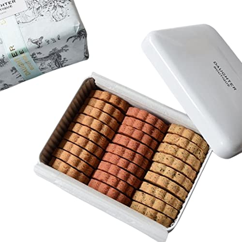 ドーターブティック ヴィーガンバタークッキー缶 27枚入り×1缶 手提げ袋付き DAUGTER BOUIQUE クッキー 焼菓子 お菓子 バニラ アールグレイ ビーツのサムネイル
