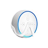 Echo Dot(3rd Gen) Wall Mount Hanger Holder,No Need to Drill Holes Portable and Secure Space-Saving Accessories for Echo Dot (3rd Gen) - Smart Speaker (White)