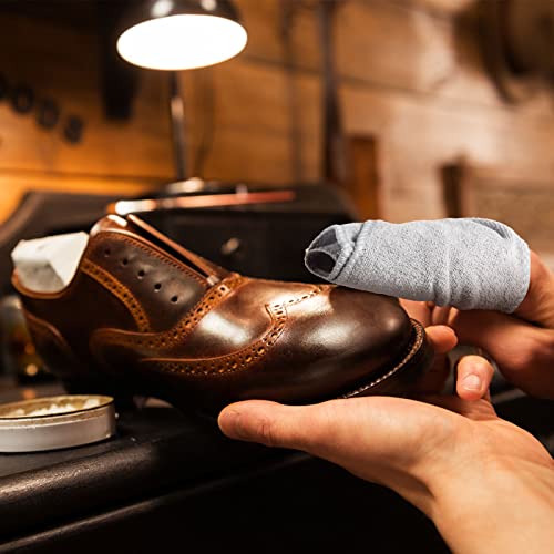 Image of 10 Pcs Shine Shoes Cloth Kit Polish Dauber Applicators Cleaning Leather Shoes Boots Care Cloths Suede Cleaner(10 Pcs Shoe Cleaning Cloths)