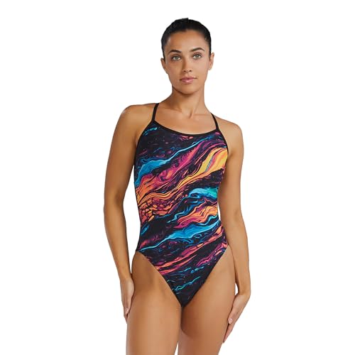 TYR Magmata maillot de bain une pièce femme pour entraînement piscine et natation intensive