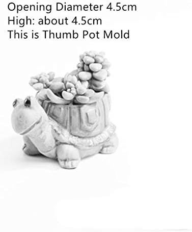 stampo in silicone per fioriera in calcestruzzo