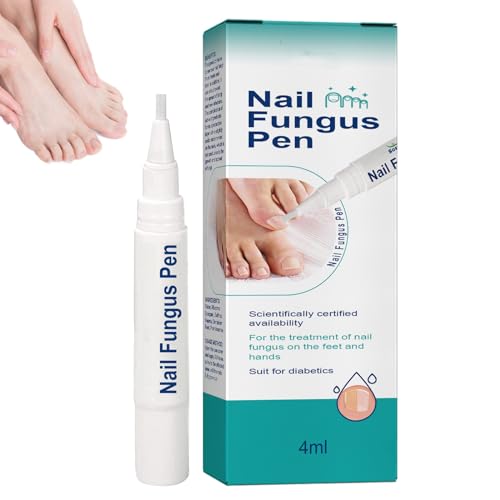 Fungal Nail Treatment Pen 4ml - Extra Strong Nail Fungus Treatment for Toenail - 2 in 1 Treat & Prevent Toe Nail Fungal Treatment - Effective Nail Repair Pen with Tea Tree Oil