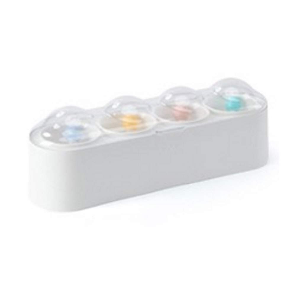 Seasoning Box Edible Salt Sugar Storage Bracket Plastic Pot Kitchenware