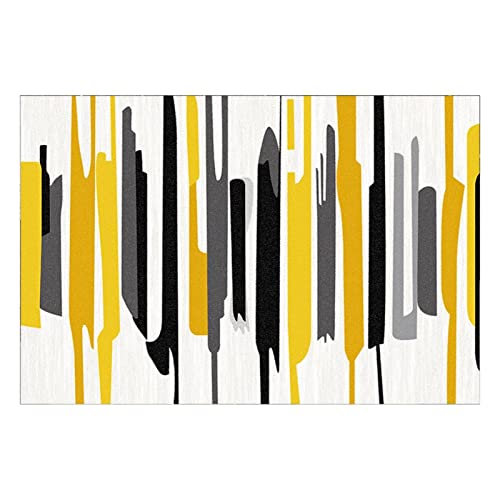 DYXJB Hogar Simple y Moderno Alfombra Habitacion, Sofá Mesa de Centro Dormitorio Cabecera Alfombra Grande, Material Grueso Resistente A La Suciedad (Color : A, Size : 120x160cm(3.94x5.25ft)) Cover