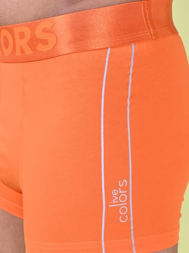 Image of Rupa Colors Pep Collection Trunk for Men, Cotton Blend, Anti Ride-Up, Snug Fit, Pack of 1