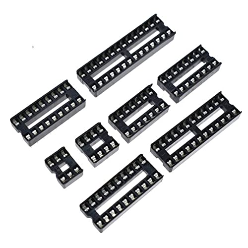 Kit Sockets DIP IC broches dorées pour connecteur de précision circuit imprimé - 5