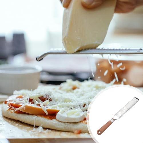 Rallador de queso manual con mango de acero inoxidable miniatura 4