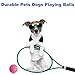 HiBallBall Tennis Balls, 4 Pack Practice Tennis Balls for Beginner, Training Tennis Balls for Pets Dogs (Pink)