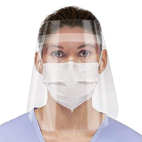 Preisvergleich Produktbild Kunststoffabdeckung, leicht, verstellbar, transparent, schützt vor Speichel, Öl, Staub, Mücken, etc.