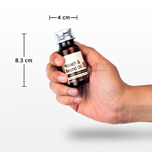 Ustraa Woody Mooch and Beard Oil - 35ml - Shine & Nourishment for beard with Cedarwood Essential Oil & Vitamin E, No Paraben - Image 6
