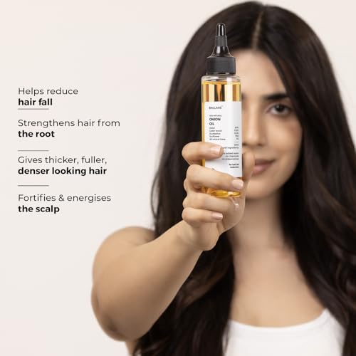 Image of Brillare Argan Hair Oil, with the Goodness of Olive oil & Sunflower Oil, for Dry & Frizzy Hairs