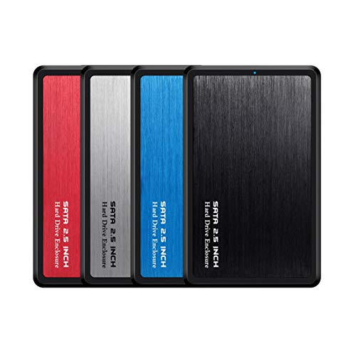 Caja externa USB 3.0 para disco duro 2.5" SATA aluminio y ABS miniatura 2
