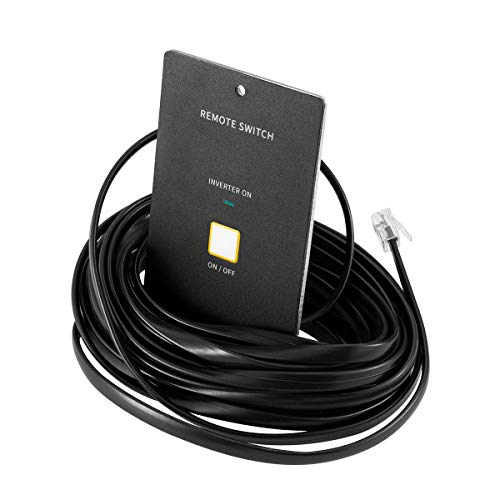 Kinverch 2000W Power Inverter Remote On/Off Switch with 20 Ft Cable