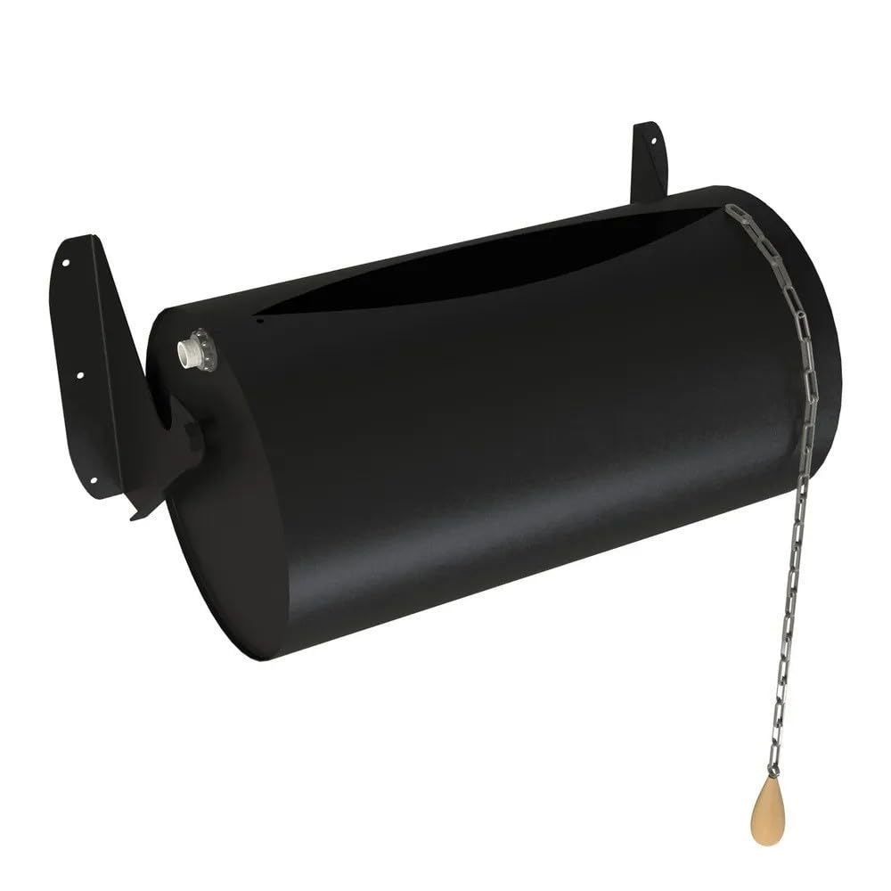Saunainter Ducha de acero inoxidable para sauna, 16 litros, montable, recarga automática, ducha de cubo, accesorios para sauna