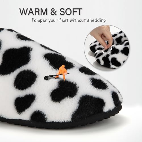Image of ATHMILE House Slippers for Women Men Indoor Barefoot House Shoes Soft Socks | Furry Slip on Cozy Comfy Flexible Machine Washable Home Bedroom Travel Hospital Yoga Gifts for Mom Grandma